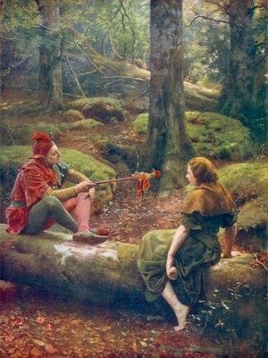 John Maler Collier - In the Forest of Arden