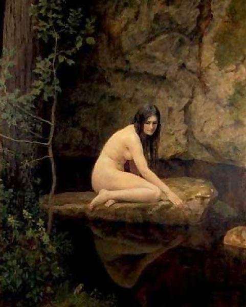 The Water Nymph by John Maler Collier