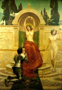 In the Venusburg (Tannhauser), 1901